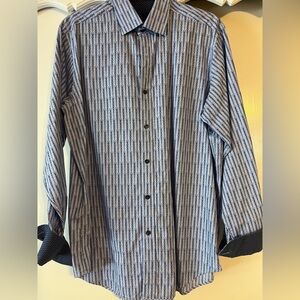 Bugatchi classic fit button down shirt